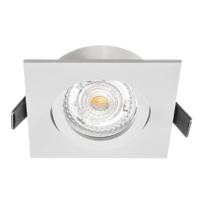 Oczko sufitowe kwadratowe ruchome IP20 White | EKZ312 Milagro - 3 szt.