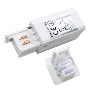Zasilanie Prowadnicy Track Light White 3 Circuit | ML7081 EKO-LIGHT