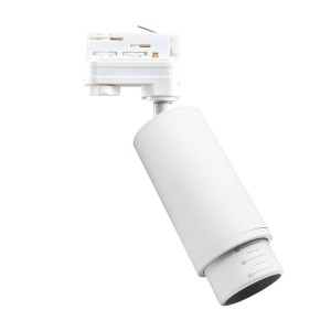Reflektor MICA WHITE ZOOM track light 1xGU10 - 3 fazowy | ML7370 Milagro