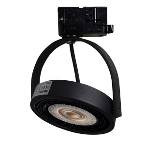 Reflektor LUGAR BLACK track light 1xAR111 GU10 - 3 fazowy | ML7057 Milagro