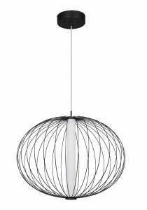 Treviso wisząca mała czarna Light Prestige