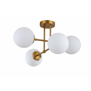 Lampa wisząca Roma 4xE14 złota LP-1345/4P GD Light Prestige