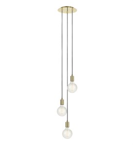 SKY Wisząca 3L Okrągła Złota 106333 Markslojd