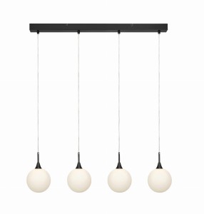 QUATRO XL Wisząca 4L Czarny/Biały 107762 Markslojd