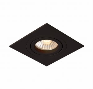 Oczko Metis oprawa podtynkowa 1xGU10 czarna LP-2780/1RS BK Light Prestige