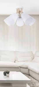 VAIO WHITE LAMPA SUFITOWA 5 PŁ. 666 TK Lighting