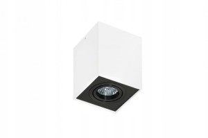 Lampa wewnętrzna / natynkowa ELOY 1 biały / czarny AZ1439 Azzardo