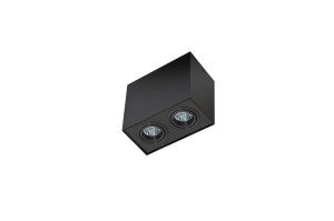 Lampa wewnętrzna / natynkowa ELOY 2 czarny AZ2138 Azzardo