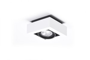 Lampa sufitowa NIKEA 1 ES111 WH/BK AZ4436 Azzardo