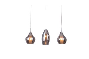 Lampa wisząca AMBER MILANO 3 AZ2149 Chrom Azzardo