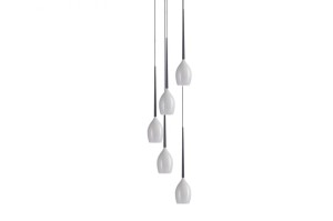 Lampa wisząca IZZA 5 biały AZ0311 Azzardo