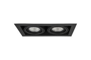 Oprawa wpuszczana NOVA 2 BLACK/BLACK AZ2875 AZzardo