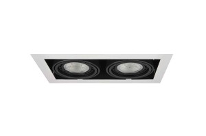 Oprawa wpuszczana NOVA 2 WHITE/BLACK AZ2877 AZzardo
