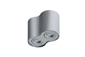 Lampa sufitowa / natynkowa BROSS 2 jasny szary AZ1787 Azzardo