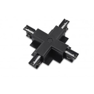 Złącze X Szynapodtynkowy  TRACK 3LINE X CONNECTOR GIPS BK AZ4302 AZzardo