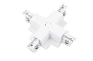 Złącze X Szynapodtynkowy  TRACK 3LINE X CONNECTOR GIPS WH AZ4301 AZzardo