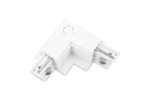 Złącze L Szynanatynkowy  TRACK 3LINE L CONNECTOR RIGHT GIPS WH AZ4297 AZzardo