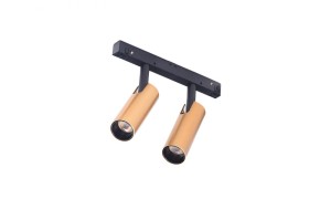 Lampa / Reflektor NIKO 2 TRACK MAGNETIC 2x7W 3000K GO/BK AZ4588 AZzardo