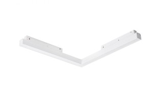 Lampa / Reflektor SAGA TRACK MAGNETIC CORNER A 24W MILKY120 3000K WH AZ4614 AZzardo