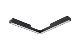 Lampa / Reflektor SAGA TRACK MAGNETIC CORNER A 24W MILKY120 4000K BK AZ4615 AZzardo