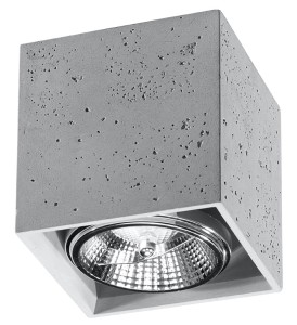 Plafon VALDE 140 beton SL.0646 Sollux Lighting