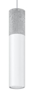 Lampa wisząca BORGIO 1 biały SL.0647 Sollux Lighting