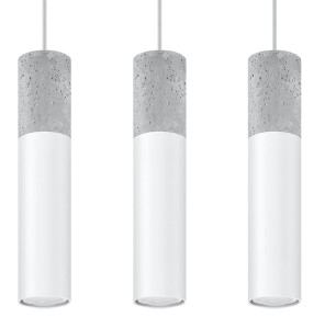 Lampa wisząca BORGIO 3L biały SL.0649 Sollux Lighting