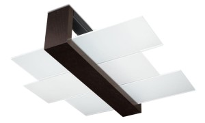 Plafon FENIKS 2 wenge SL.0074 Sollux Lighting