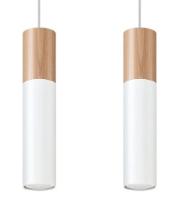 Lampa wisząca PABLO 2 biała SL.0629 Sollux Lighting