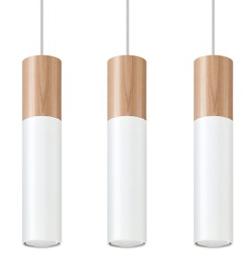 Lampa wisząca PABLO 3L biała SL.0630 Sollux Lighting