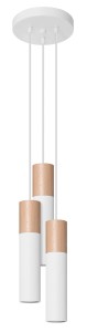 Lampa wisząca PABLO 3P biała SL.1013 Sollux Lighting