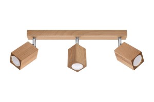 Plafon KEKE 3 dąb SL.1037 Sollux Lighting