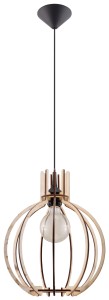 Lampa wisząca ARANCIA naturalne drewno SL.0391 Sollux Lighting