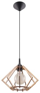 Lampa wisząca POMPELMO naturalne drewno SL.0393 Sollux Lighting