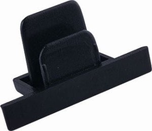 System szynowy 1 obwodowy zaślepka wpuszczana PROFILE RECESSED DEAD END CAP BLACK 8975 Nowodvorski