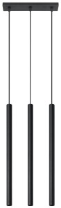 Lampa wisząca PASTELO 3 czarna SL.0470 Sollux Lighting