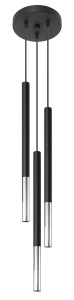 Lampa wisząca MOZAICA 3P czarny/chrom SL.0887 Sollux Lighting