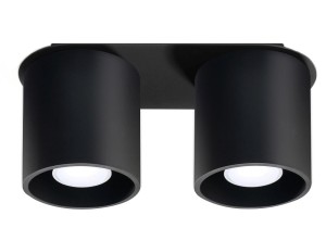 Plafon ORBIS 2 czarny SL.0054 Sollux Lighting