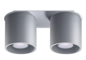 Plafon ORBIS 2 szary SL.0055 Sollux Lighting