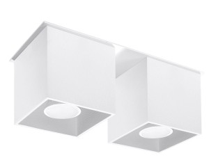 Plafon QUAD 2 biały SL.0065 Sollux Lighting
