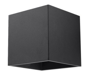 Kinkiet QUAD 1 czarny SL.0057 Sollux Lighting