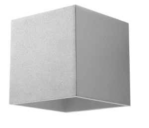 Kinkiet QUAD 1 szary SL.0058 Sollux Lighting