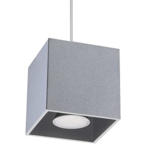 Lampa wisząca QUAD 1 szary SL.0061 Sollux Lighting
