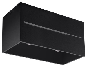 Plafon LOBO MAXI czarny SL.0384 Sollux Lighting