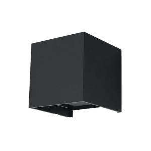 Kinkiet LUCA czarny LED IP54 SL.0545 Sollux Lighting