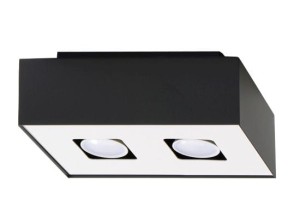 Plafon MONO 2 czarny SL.0071 Sollux Lighting
