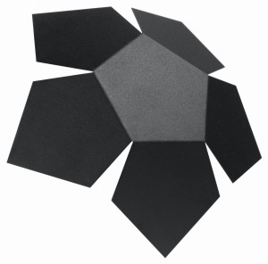 Kinkiet PENTA czarny SL.0423 Sollux Lighting