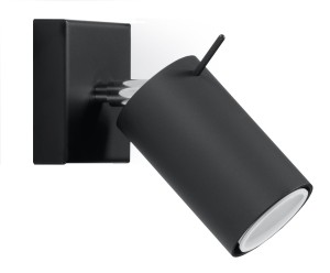 Kinkiet RING czarny SL.0091 Sollux Lighting