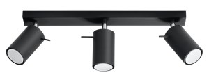 Plafon RING 3L czarny SL.0093 Sollux Lighting