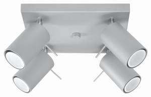 Plafon RING 4 szary SL.0452 Sollux Lighting